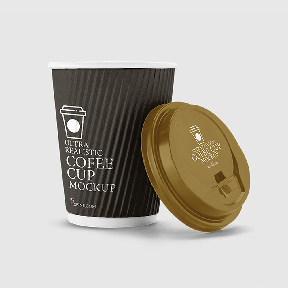 Free Coffee Cup Mockup - Allmockups